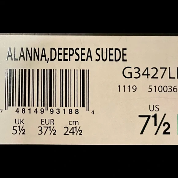 NWT Naturalizer/27 Edit Alanna Suede Pumps (7.5 WIDE) - Picture 9 of 9